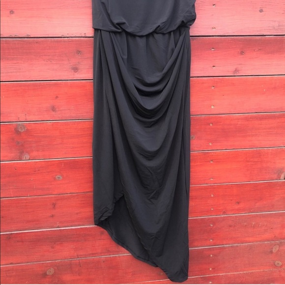 INC International Concepts Women’s Black Asymmetrical LBD Dress Size Medium - Picture 4 of 8